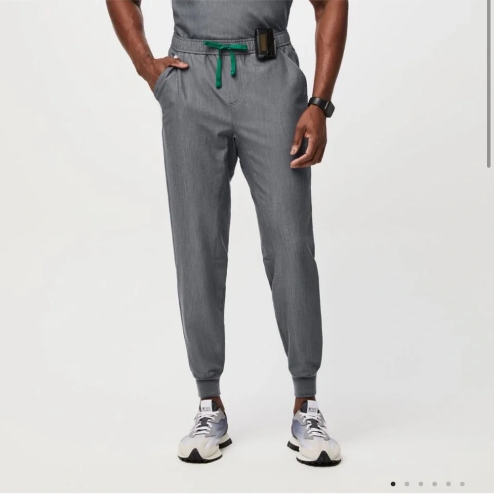 FIGS Mens Tansen Jogger Scrub Pants- Graphite Gray